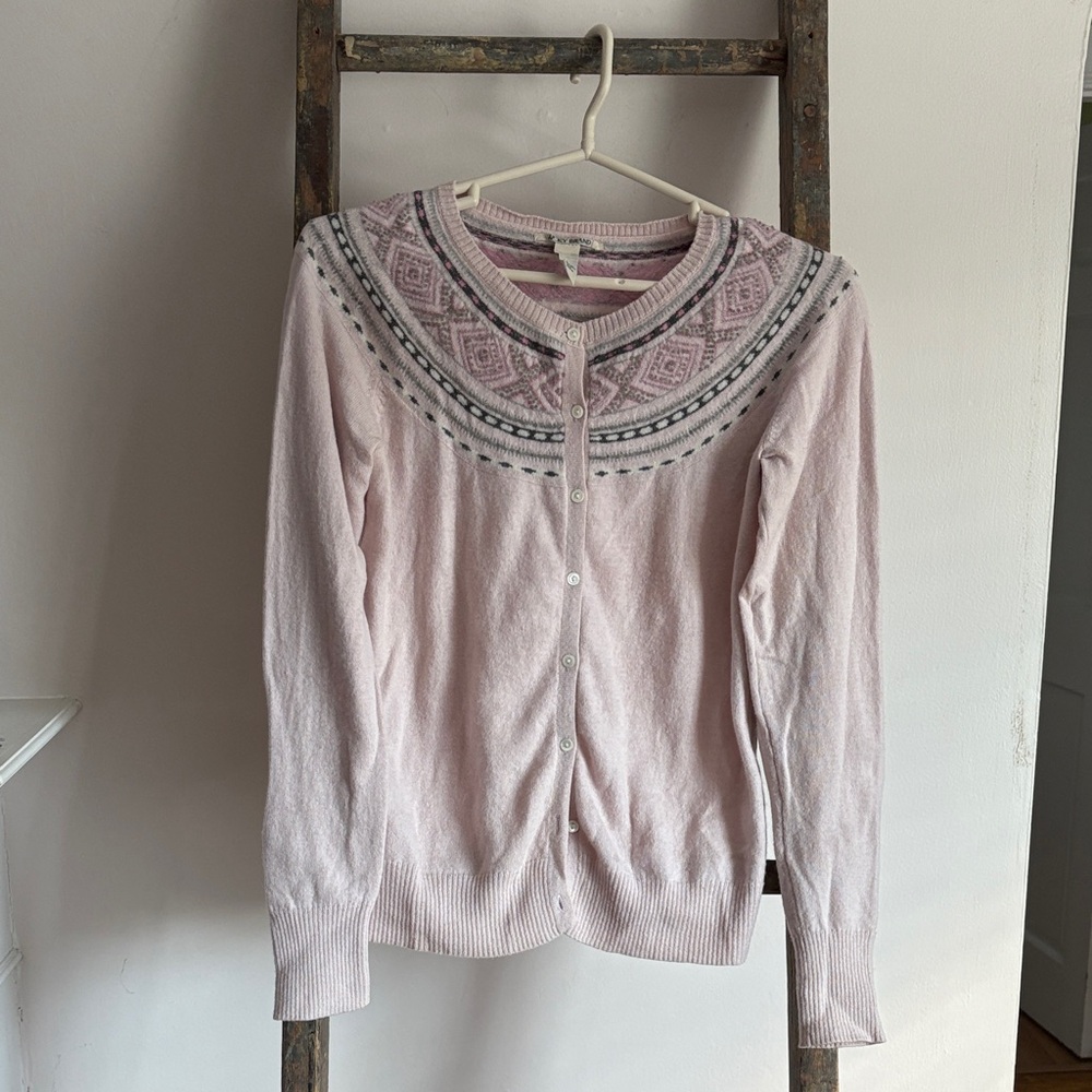 Lucky Brand wool/cotton cardigan